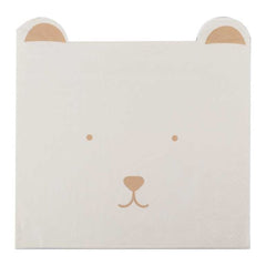 teddy-bear-baby-shower-paper-napkins-x-16|TED-213|Luck and Luck|2