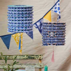 souk-blue-moroccan-style-hanging-paper-lanterns-3-pack|SOUK-PAPERLANTERN|Luck and Luck|2