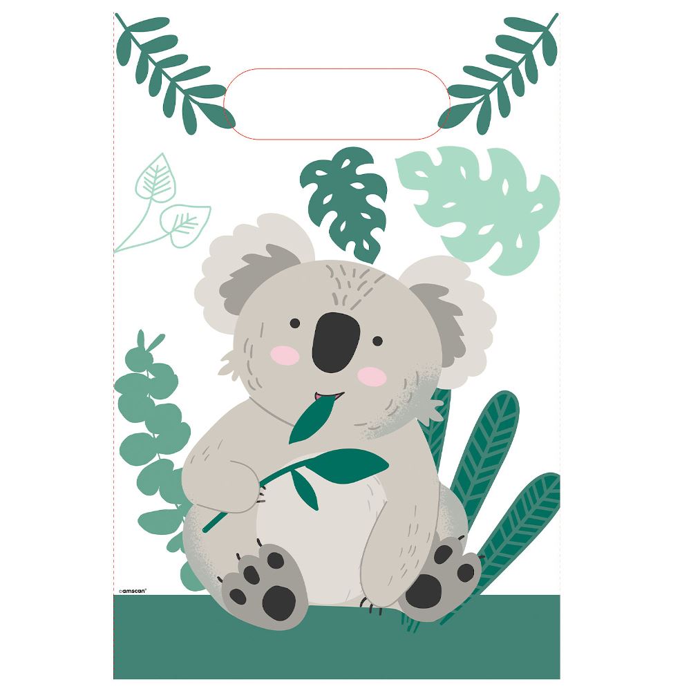 koala-bear-party-paper-loot-bags-x-8|9908601|Luck and Luck| 1