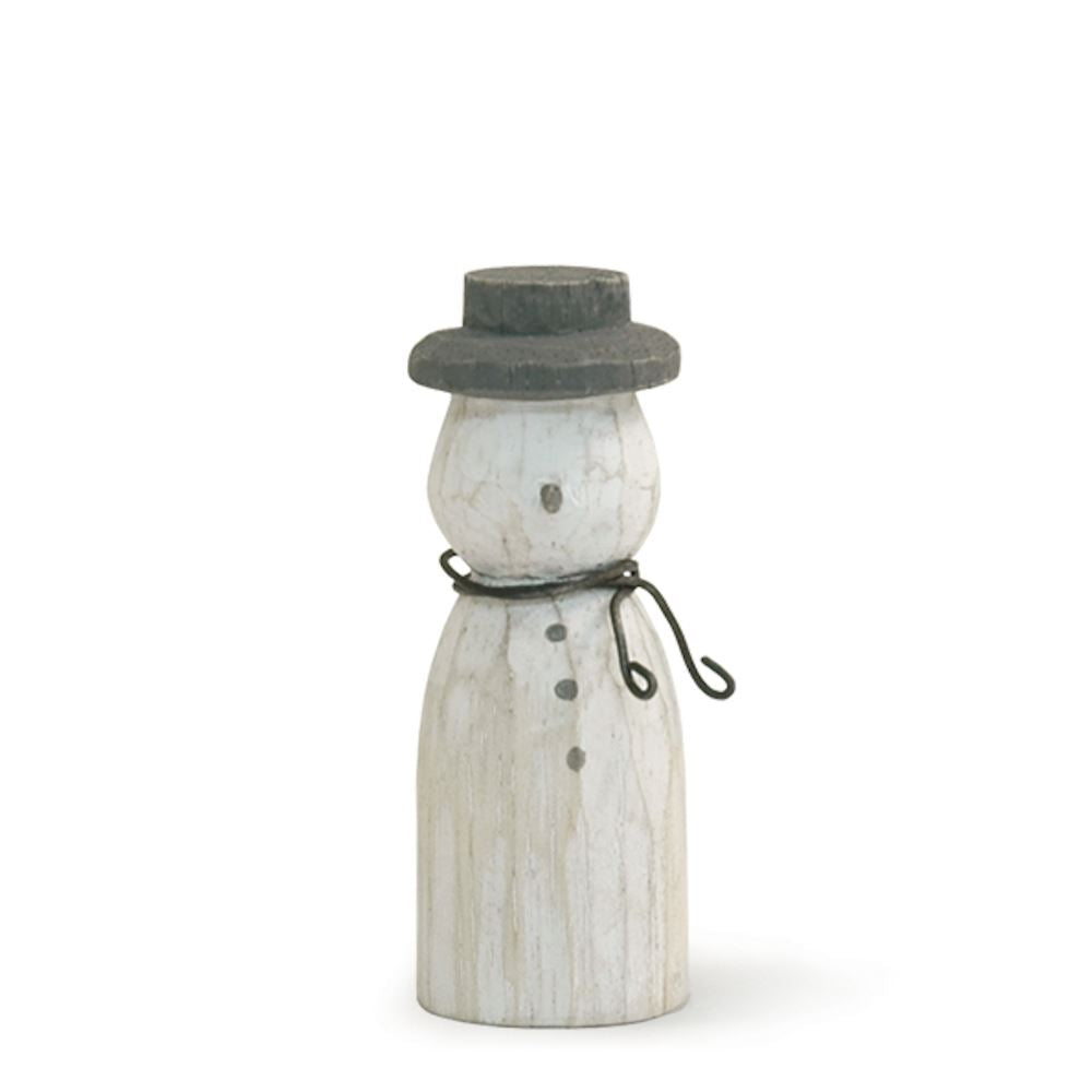 east-of-india-small-wooden-snowman-decoration|3386|Luck and Luck|2