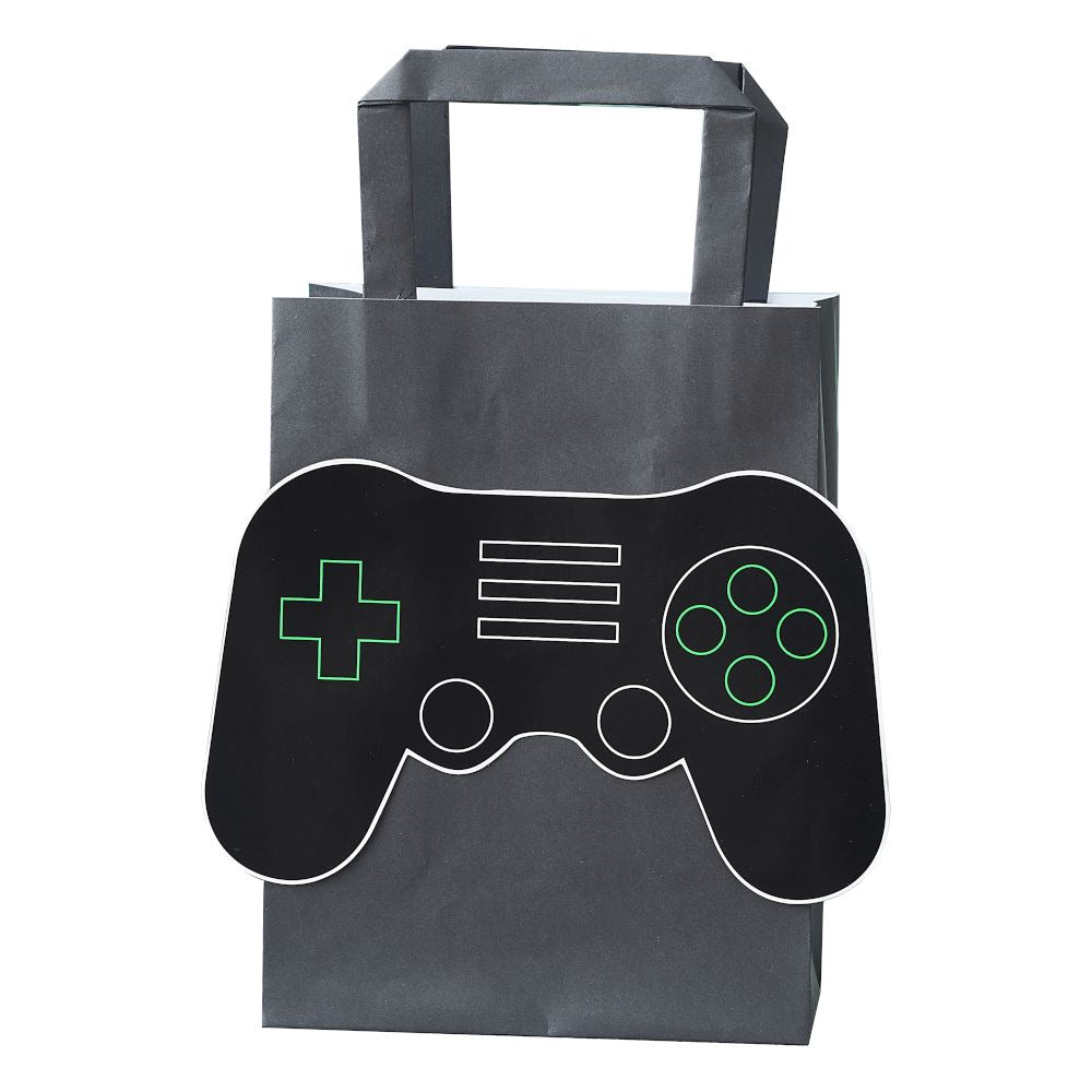 gaming-controller-paper-party-bags-x-5|GAME-103|Luck and Luck|2