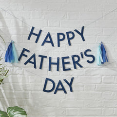 happy-father-s-day-bunting-with-tassels-3-5m|DAD-700|Luck and Luck| 1