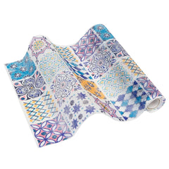 souk-moroccan-style-blue-decorative-table-runner-2m|SOUK-RUNNER|Luck and Luck|2
