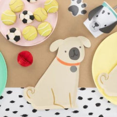 pug-dog-paper-party-plates-x-8-cute-childrens-party-plate|268240|Luck and Luck| 1