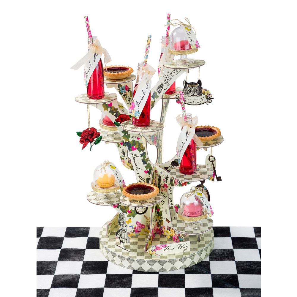 alice-in-wonderland-tree-shaped-cake-stand-treat-stand-party|TSALICETREATSTAND|Luck and Luck|2