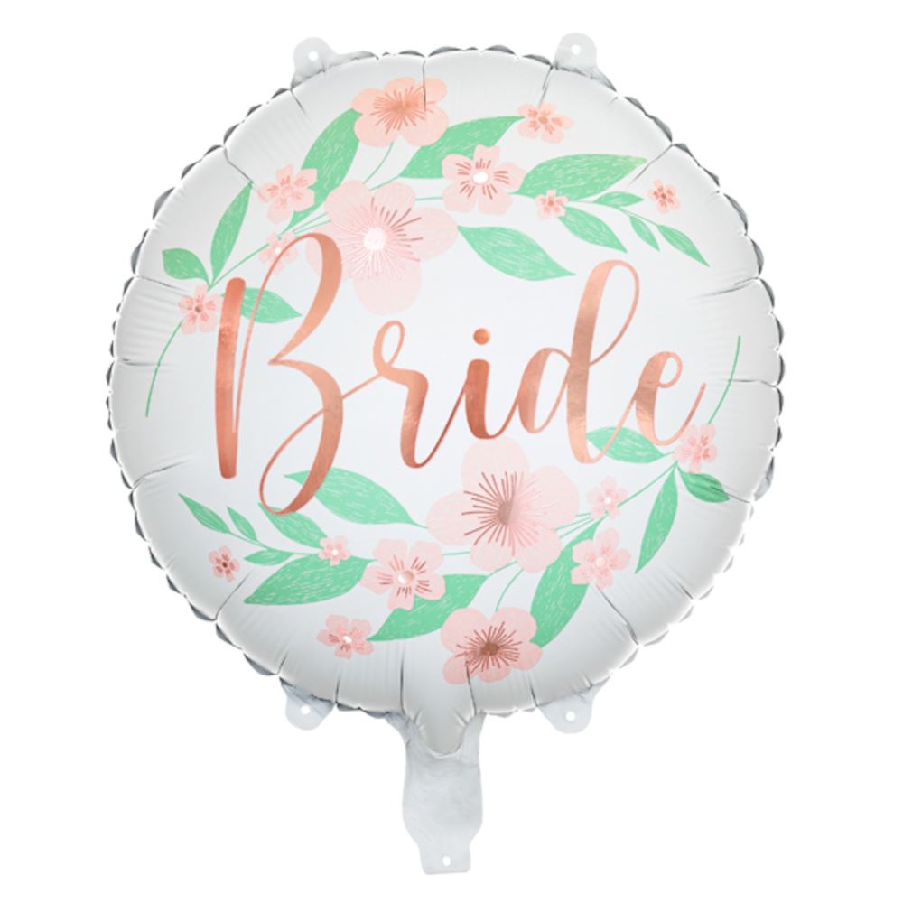 bride-to-be-floral-hen-night-balloon|FB140|Luck and Luck|2