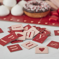 grazing-board-with-scrabble-letters-valentines-girls-party|YOU-117|Luck and Luck| 3