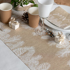 christmas-botanical-winter-themed-table-runner-3m-table-decor|816900300026|Luck and Luck| 1