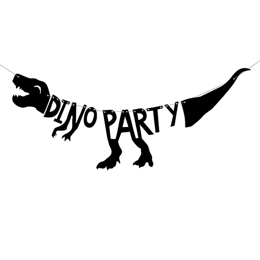 dino-party-banner-dinosaur-party-bunting-90cm-decoration|GRL40|Luck and Luck|2