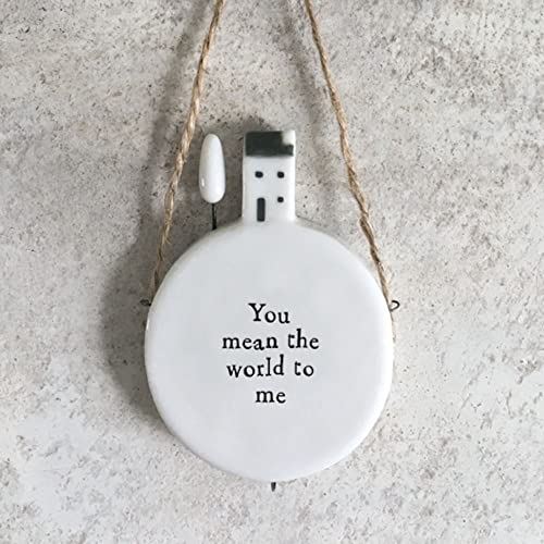 east-of-india-porcelain-hanger-you-mean-the-world-to-me|6580|Luck and Luck| 1