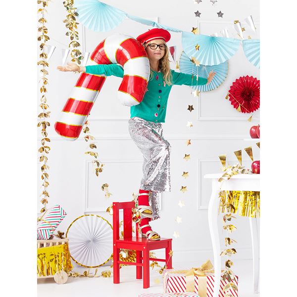 candy-cane-christmas-foil-balloon-decoration|FB53-007|Luck and Luck| 1