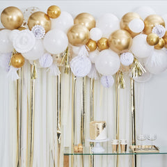 gold-streamer-balloon-garland-party-backdrop-kit-80-balloons|MIX226|Luck and Luck| 1