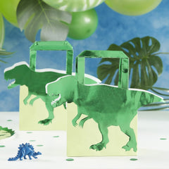 dinosaur-party-bags-x-5-childrens-dino-party|RR314|Luck and Luck| 1