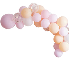 pink-pastel-peach-balloon-arch-garland-kit-party-decoration-60-balloons|HN837|Luck and Luck|2