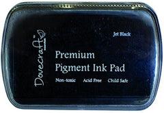 jet-black-pigment-non-toxic-ink-pad|TRDCIP01|Luck and Luck| 1