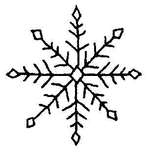 tiny-snowflake-rubber-stamp-christmas-craft|164AA|Luck and Luck| 1