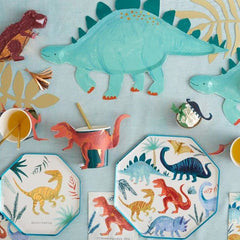 meri-meri-stegosaurus-dinosaur-platter-plates-x-4|202862|Luck and Luck| 1