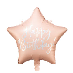 light-pink-happy-birthday-foil-balloon-15-5inch|FB93-081PJ|Luck and Luck|2
