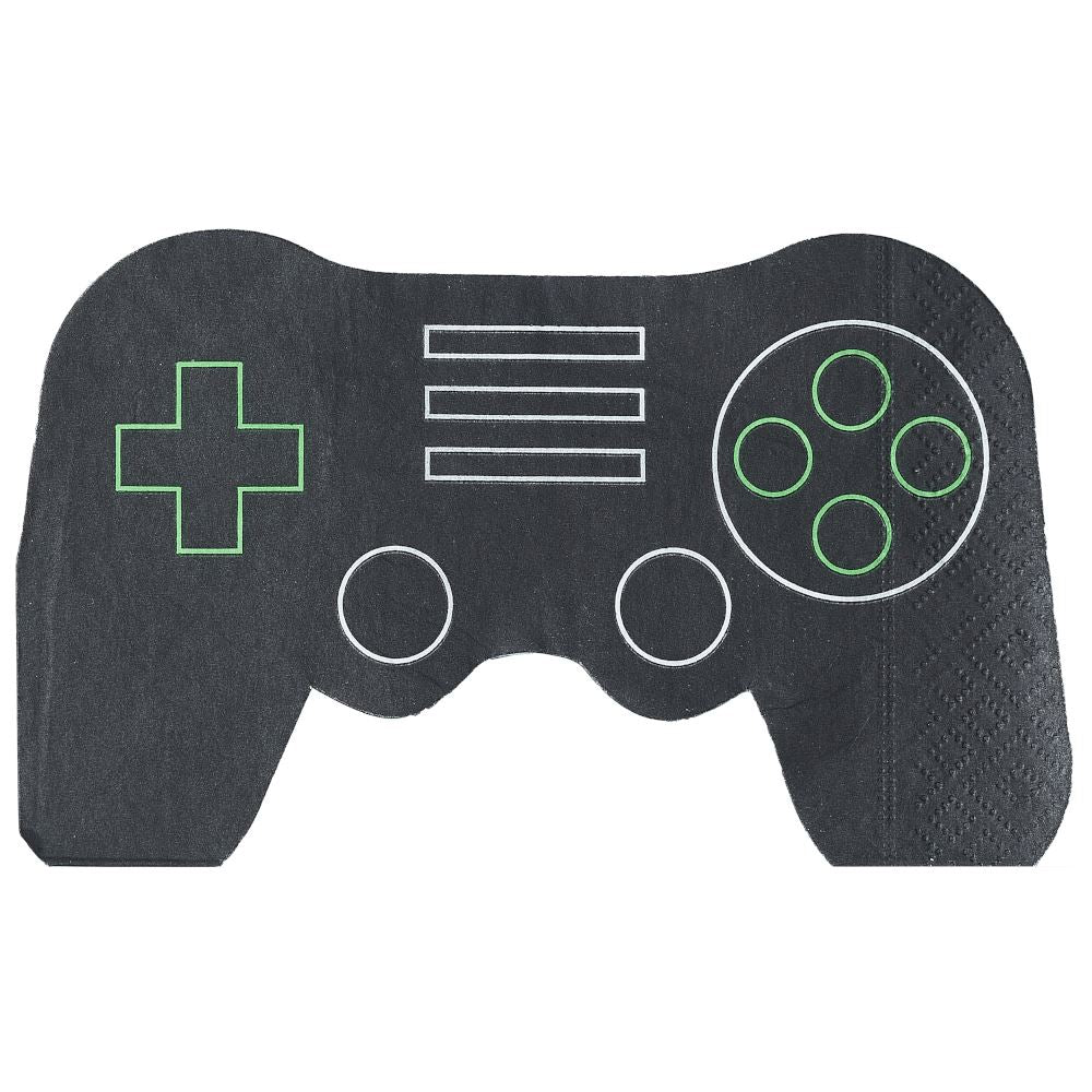 gaming-controller-paper-party-napkins-x-16|GAME-101|Luck and Luck| 3