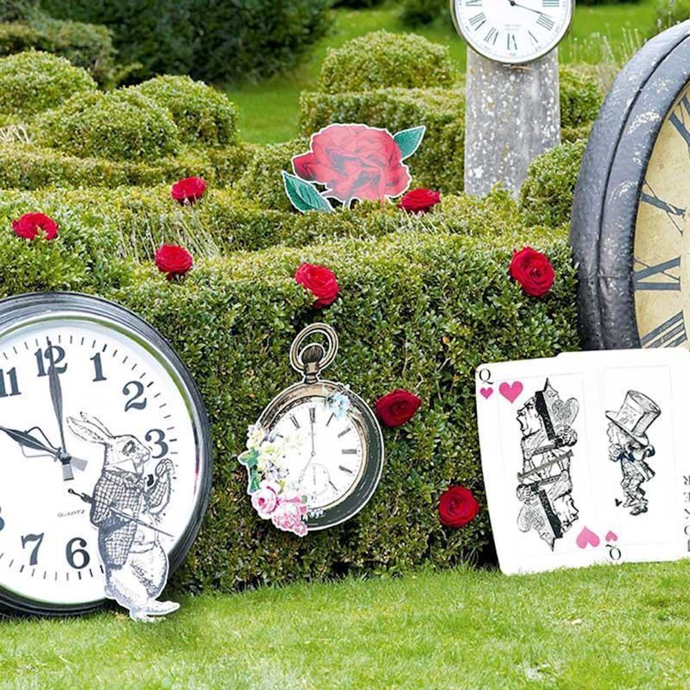 alice-in-wonderland-large-card-party-props-watch-card-party-decoration|TSALICE-PROPS|Luck and Luck| 1