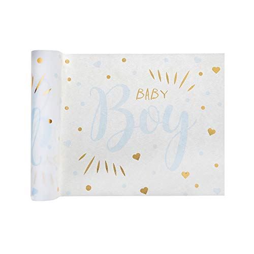 baby-boy-blue-and-gold-table-runner-3m|725100300006|Luck and Luck| 1
