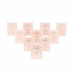 pink-and-gold-wedding-table-number-cards-1-10|78690|Luck and Luck|2