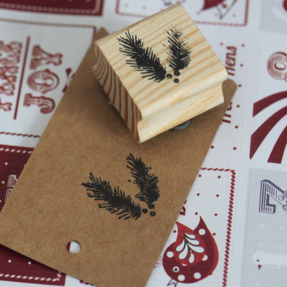 east-of-india-fir-tree-rubber-stamp-christmas-craft-xmas-scrapbook|3674|Luck and Luck| 1