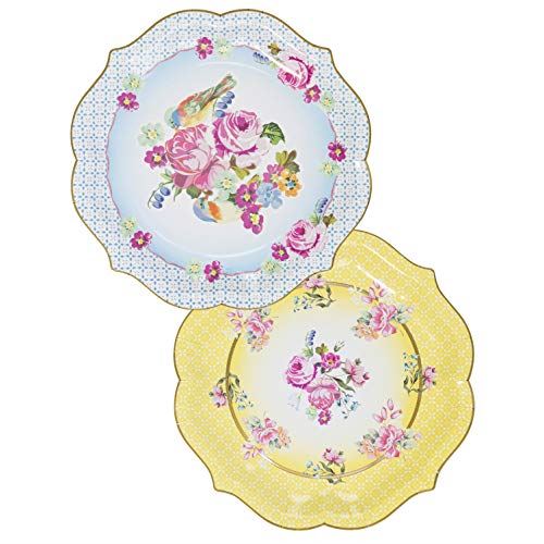 alice-in-wonderland-style-large-paper-serving-plates-platters-x-4-wedding-party|TS4-SERV-PLATE|Luck and Luck| 3