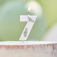 leaf-foliage-number-7-birthday-candle|MIX-582|Luck and Luck| 1