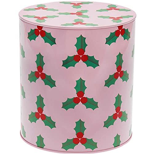 holly-berry-christmas-cookie-jar-tin|400146|Luck and Luck| 1