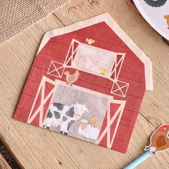 farmyard-paper-party-paper-napkins-x-16-childrens-birthday|FA-104|Luck and Luck| 1