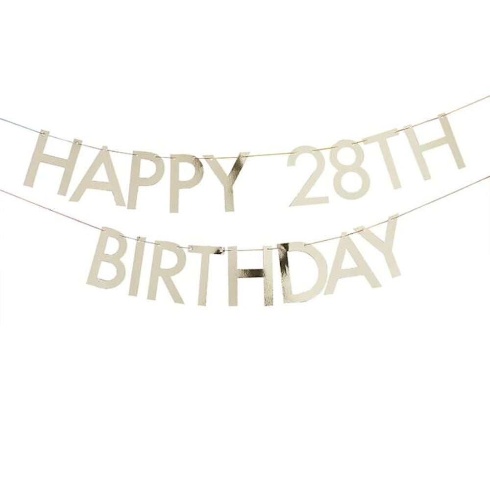 gold-customisable-happy-birthday-bunting-2-x-1-5m|MIX-454|Luck and Luck|2