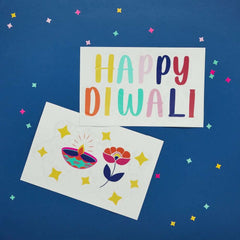 diwali-window-stickers-decals-2-sheets-happy-diwali-decoration|HBHD110|Luck and Luck| 3