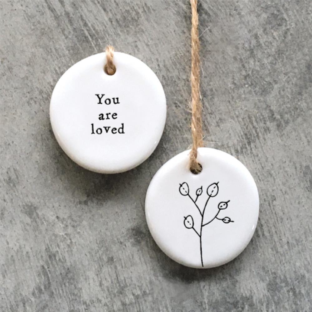 east-mini-hanger-tag-you-are-loved|4091|Luck and Luck| 1