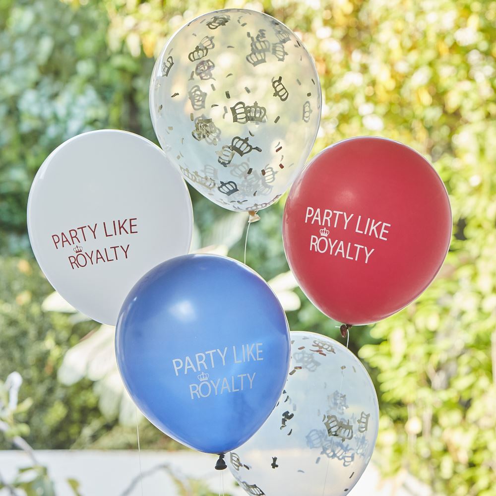 kings-coronation-party-balloon-bundle-x-5-decoraton|CR-107|Luck and Luck| 1