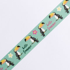 toucan-hello-summer-washi-tape-10m|LLWASHIGH625 |Luck and Luck|2