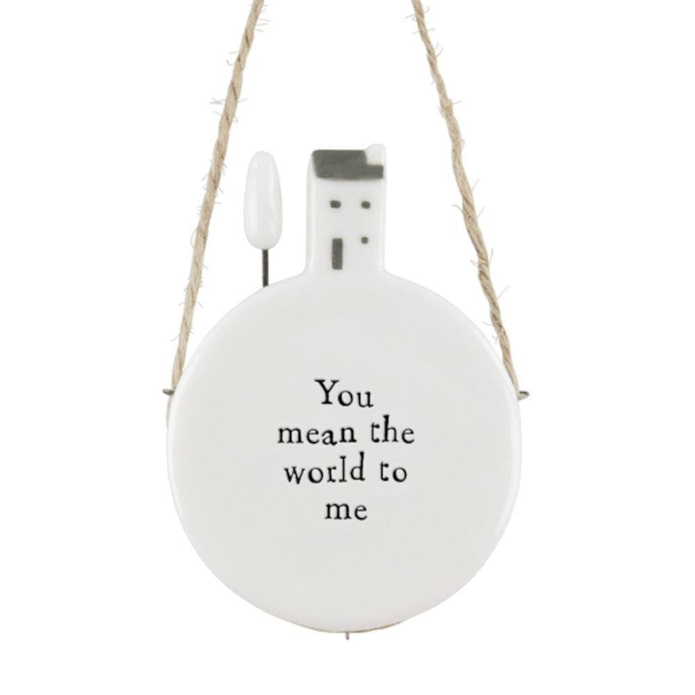 east-of-india-porcelain-hanger-you-mean-the-world-to-me|6580|Luck and Luck|2