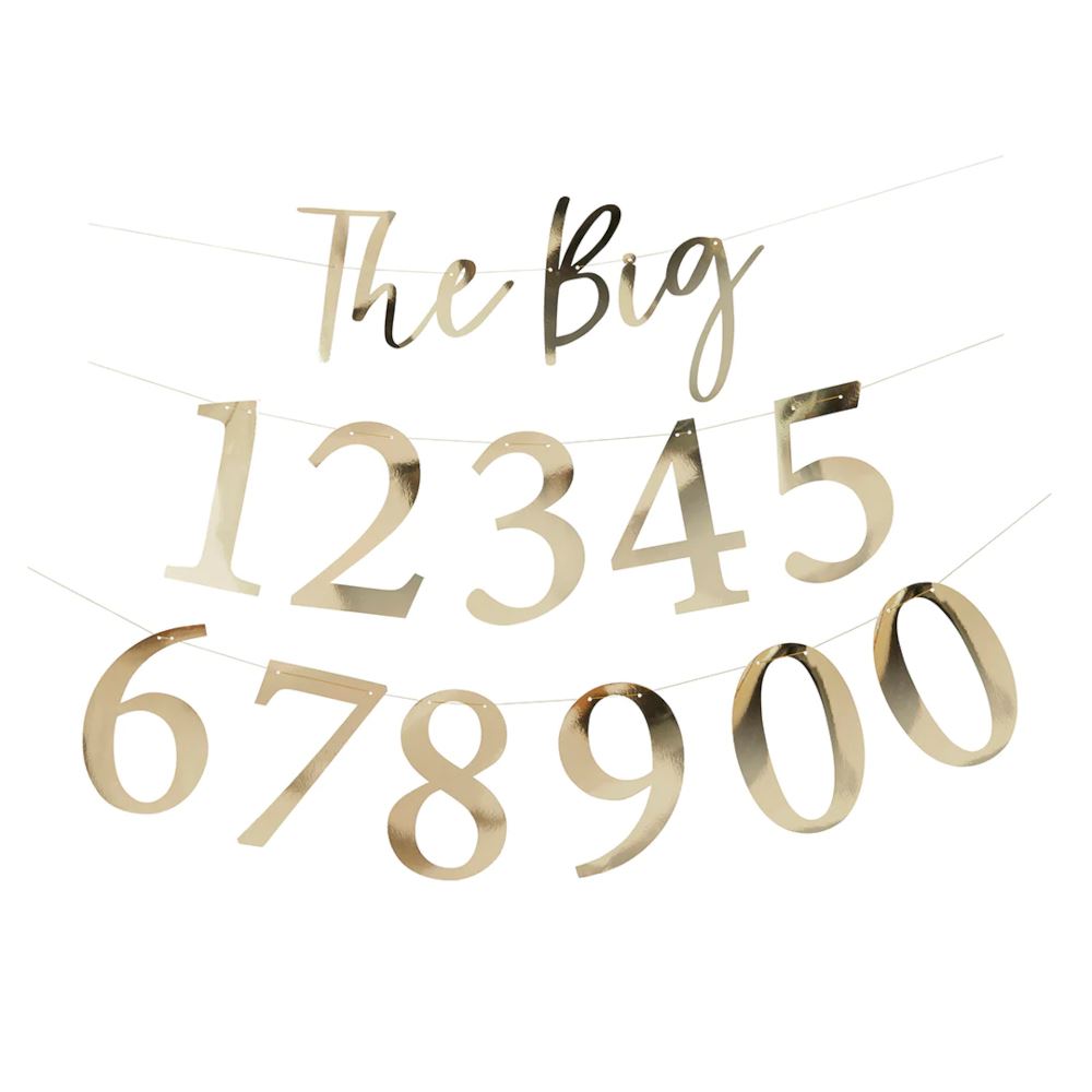 gold-the-big-milestone-custom-banner-birthday-special-occasions|HBMB100|Luck and Luck|2