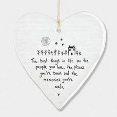east-of-india-hanging-porcelain-heart-the-best-things-in-life-gift|6212|Luck and Luck| 3