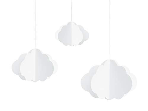 hanging-decoration-clouds-white-17-28cm-set-of-3|ZSC3-008|Luck and Luck| 1