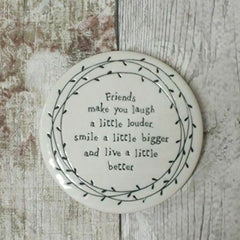 east-of-india-leaf-coaster-friends-make-you-laugh|136|Luck and Luck| 1