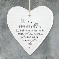east-of-india-hanging-porcelain-heart-the-best-things-in-life-gift|6212|Luck and Luck|2