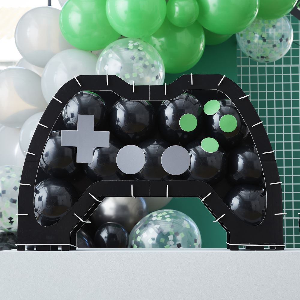 gaming-controller-shaped-balloon-mosaic-stand-kit|GAME-109|Luck and Luck| 1