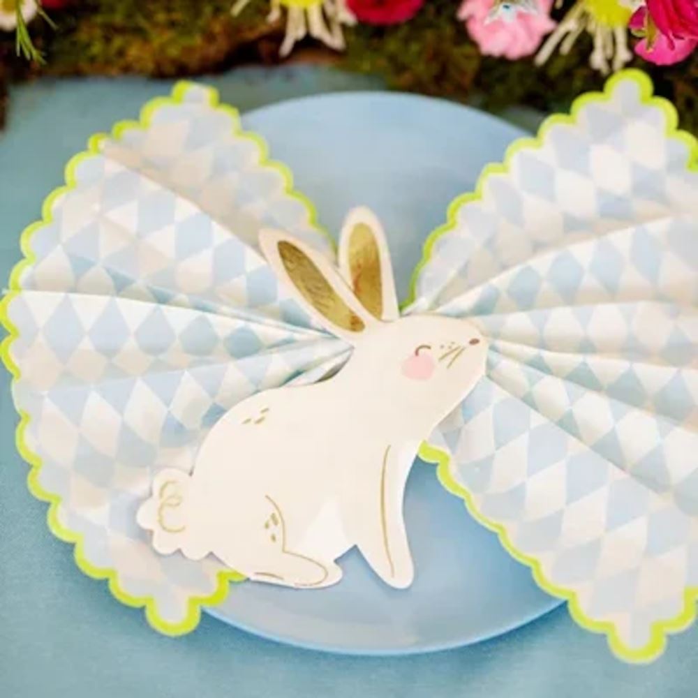 bunny-rabbit-paper-party-napkins-x-20-easter-birthday|SPK30|Luck and Luck| 1