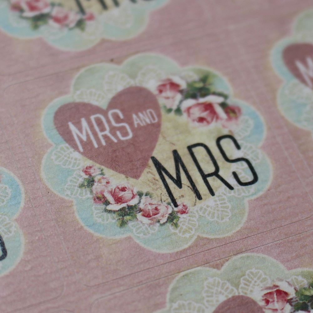 mrs-and-mrs-wedding-stickers-floral-square-stickers-sheet-of-35-stickers|LLWED018|Luck and Luck| 3
