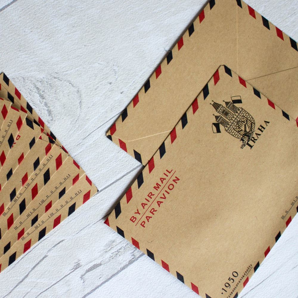 mini-vintage-par-avion-airmail-envelopes-x-40-favours-scrapbooking-craft|XZ48|Luck and Luck| 6