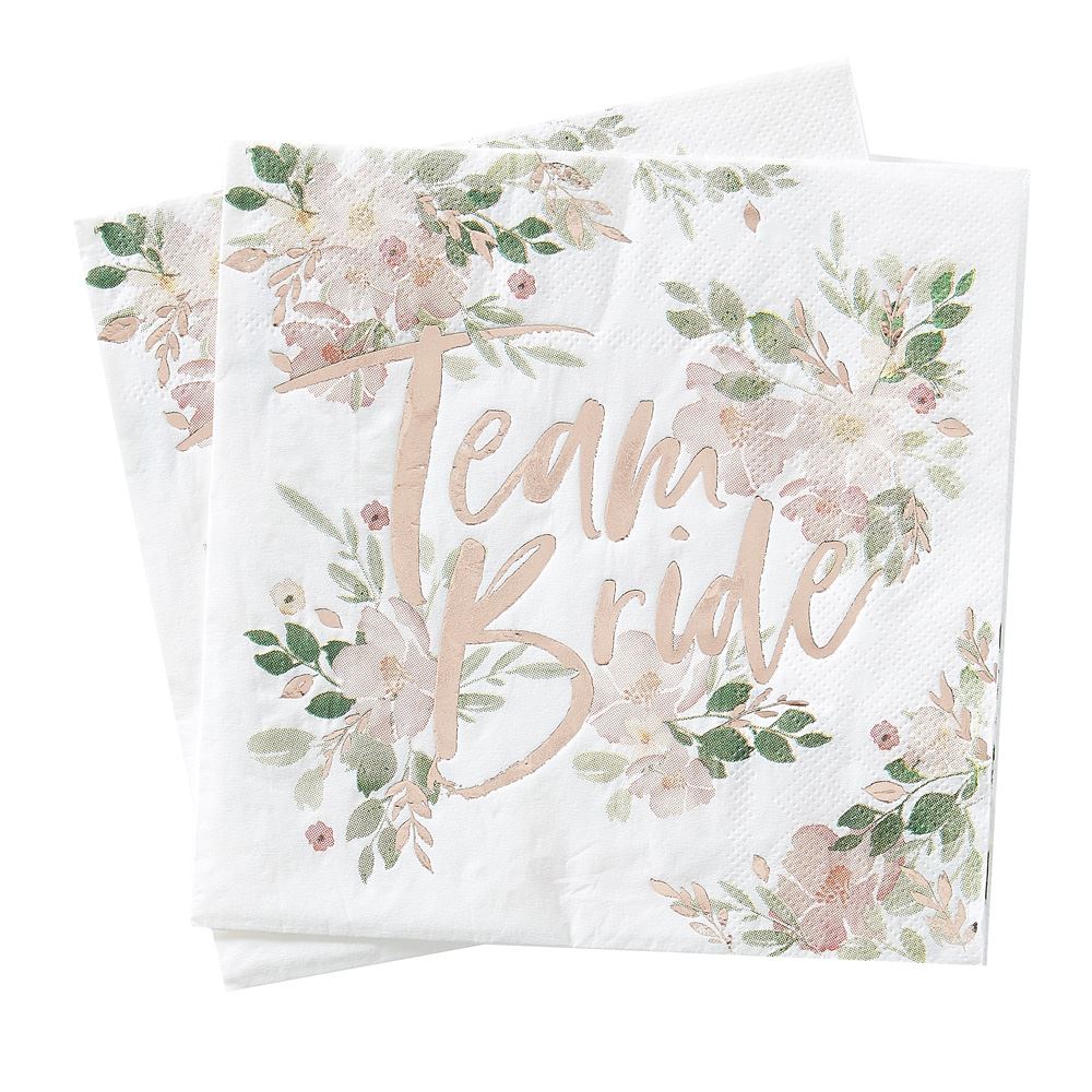 floral-hen-party-napkins-x16|FH205|Luck and Luck|2