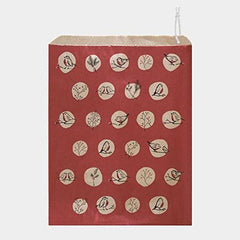 east-of-india-strung-paper-gift-bags-red-robins-christmas-bags-x-45|5008|Luck and Luck| 1