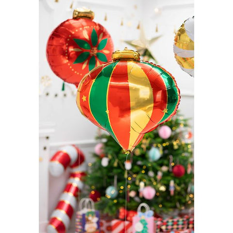 christmas-bauble-foil-balloon-decoration|FB116|Luck and Luck| 1