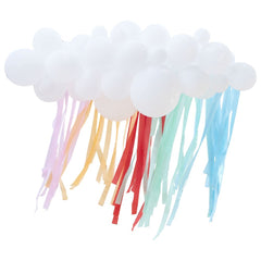white-cloud-balloon-garland-with-rainbow-streamers|MIX-667|Luck and Luck| 3